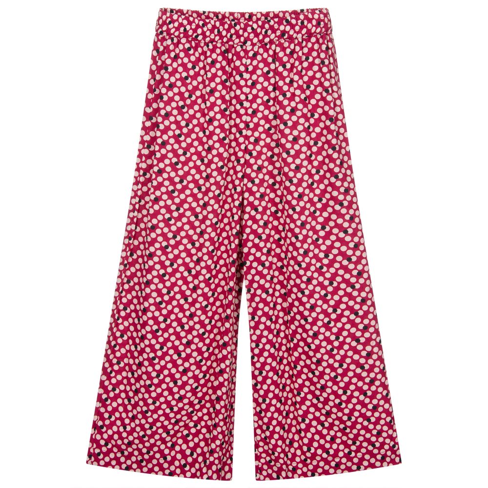 iDO Junior - Pink Viscose Trousers | Childrensalon