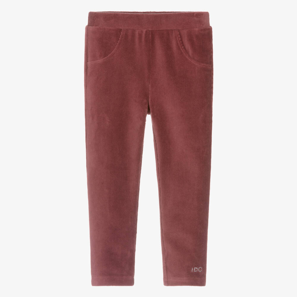 iDO-Red Corduroy Leggings | Childrensalon Outlet
