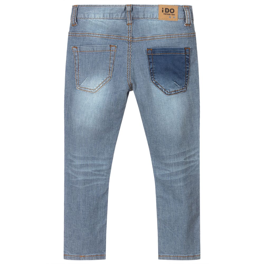 iDO Малыши-Slim Fit Blue Denim Jeans | Childrensalon Outlet