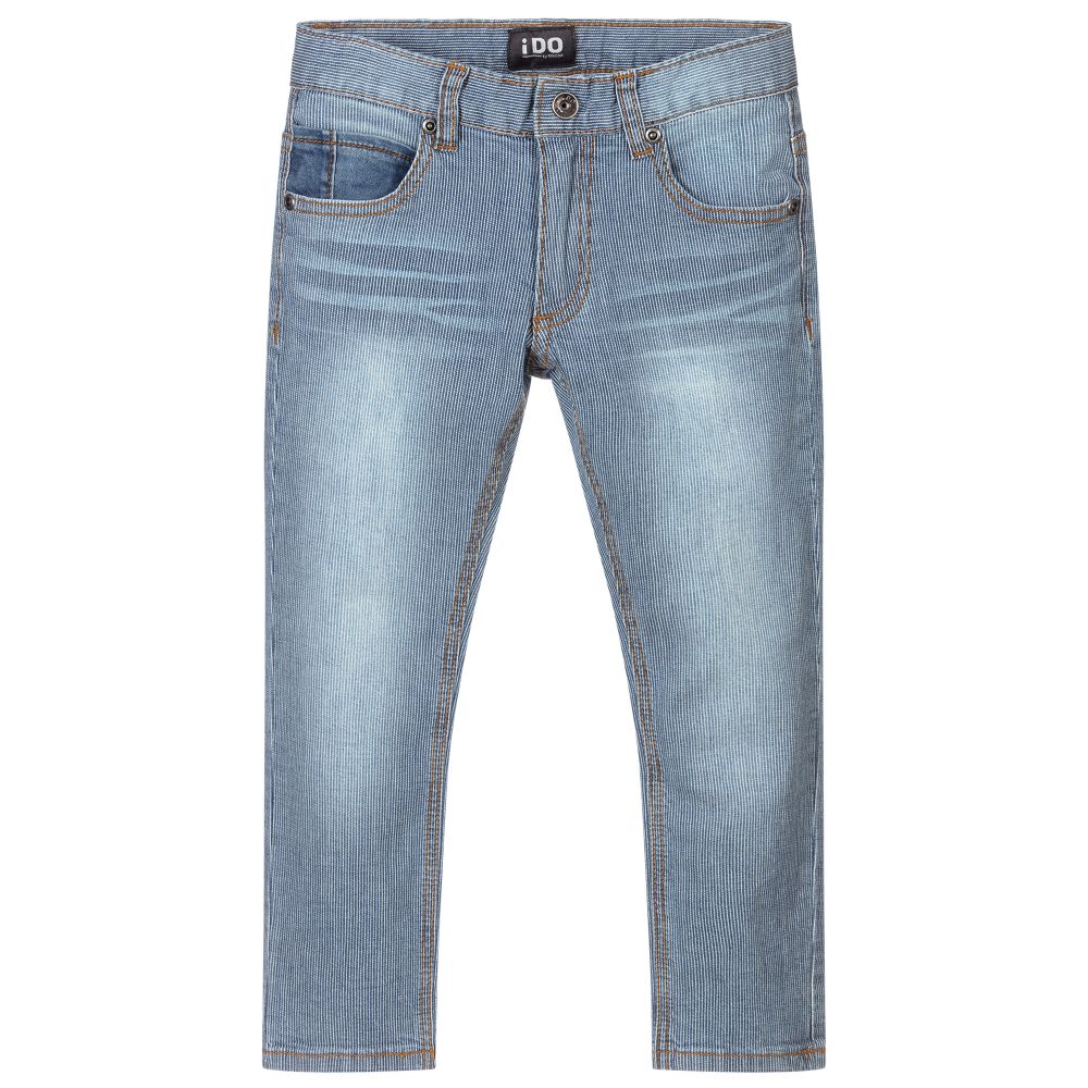 iDO Baby - Slim Fit Blue Denim Jeans | Childrensalon