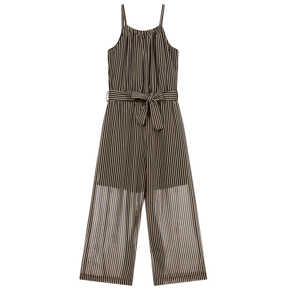 iDO Junior - Teen Jumpsuit in Schwarz und Beige | Childrensalon