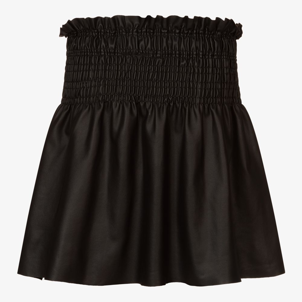 iDO Для младших-Черная юбка из искусственной кожи для подростков | Childrensalon Outlet