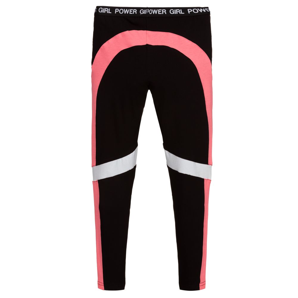 iDO Для младших-Черные спортивные легинсы для подростков | Childrensalon Outlet