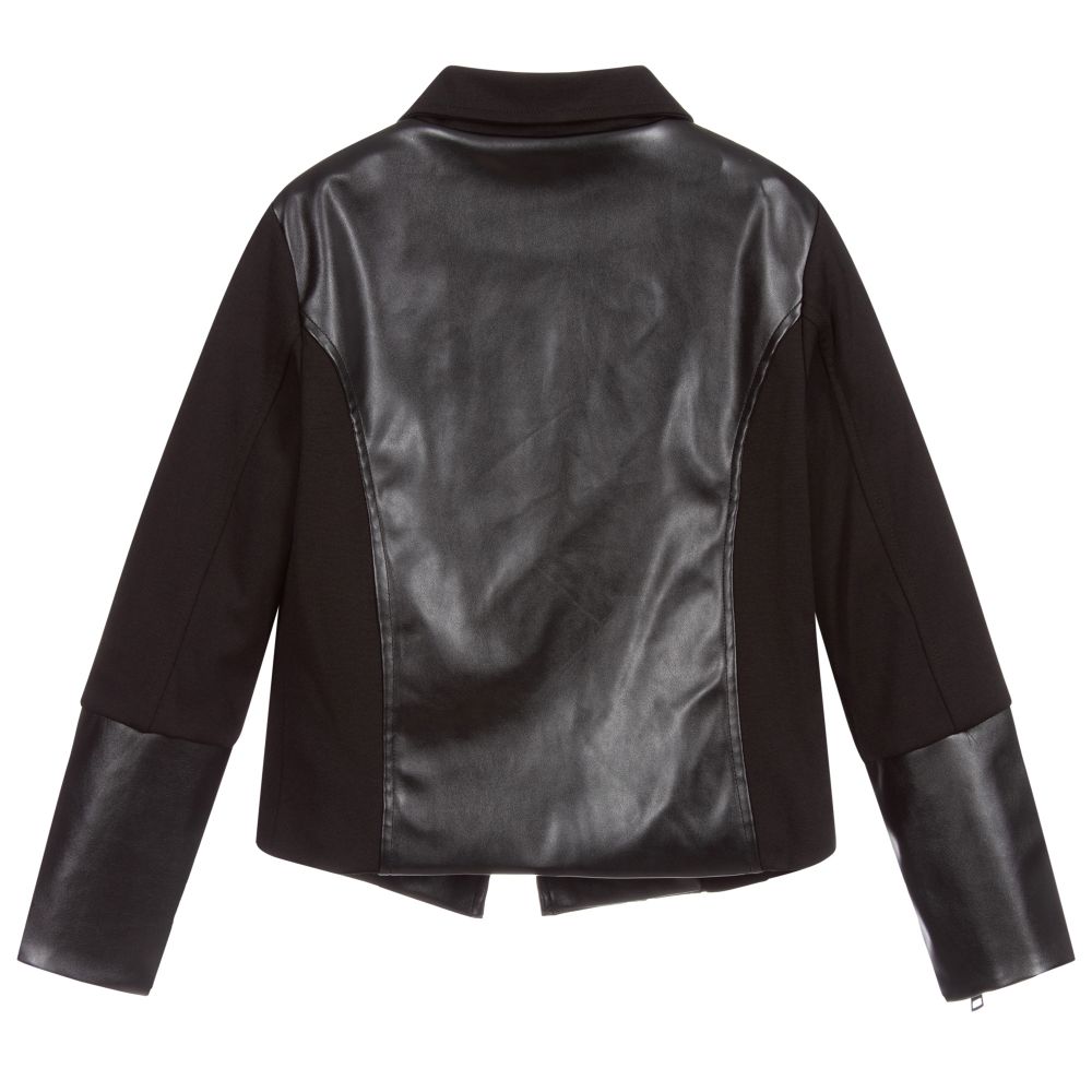 iDO Junior - Teen Faux Leather Jacket | Childrensalon Outlet