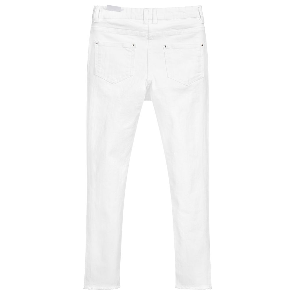 Juniors white jeans clearance