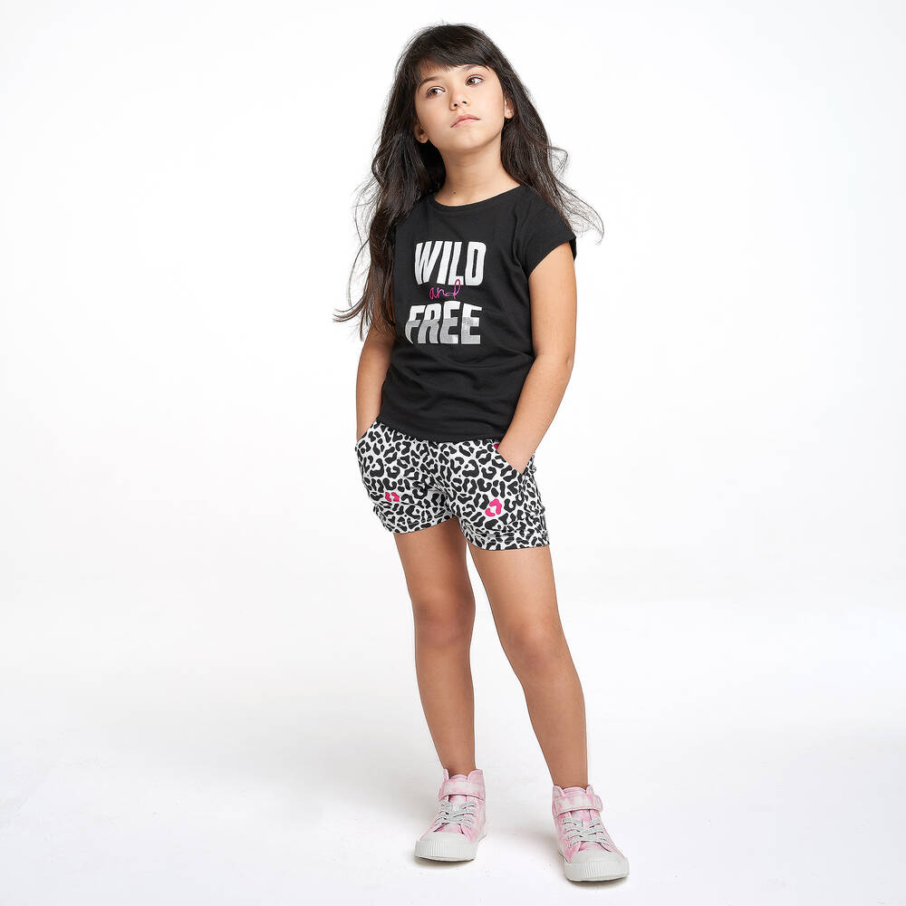 iDO Для младших-Шорты с леопардовым принтом для подростков | Childrensalon Outlet