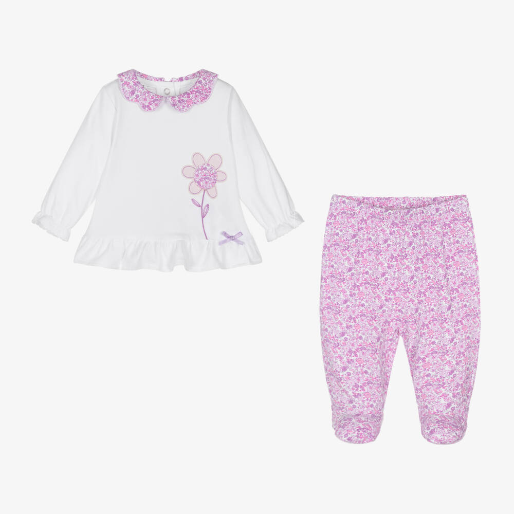 iDO Мини-Кремовый и фиолетовый комплект для малышей | Childrensalon Outlet