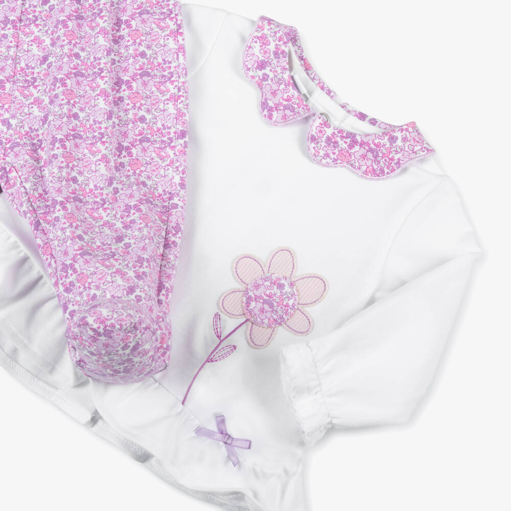 iDO Мини-Кремовый и фиолетовый комплект для малышей | Childrensalon Outlet