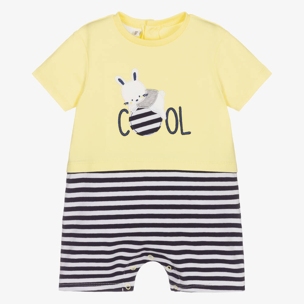 iDO Mini - Yellow & Blue Baby Shortie | Childrensalon