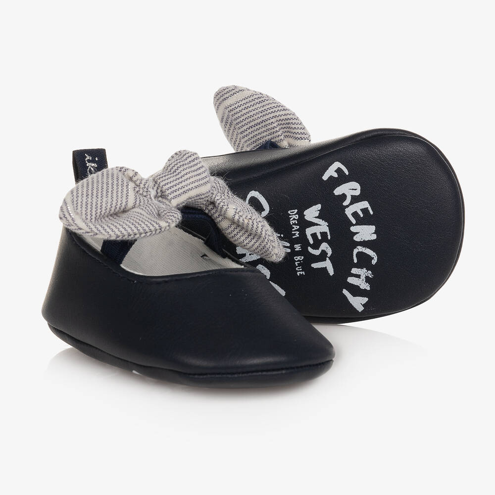 IKKS - Baby Girls Blue Pre-Walker Shoes | Childrensalon