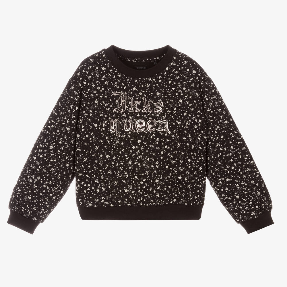 IKKS - Black Rock Queen Sweatshirt | Childrensalon