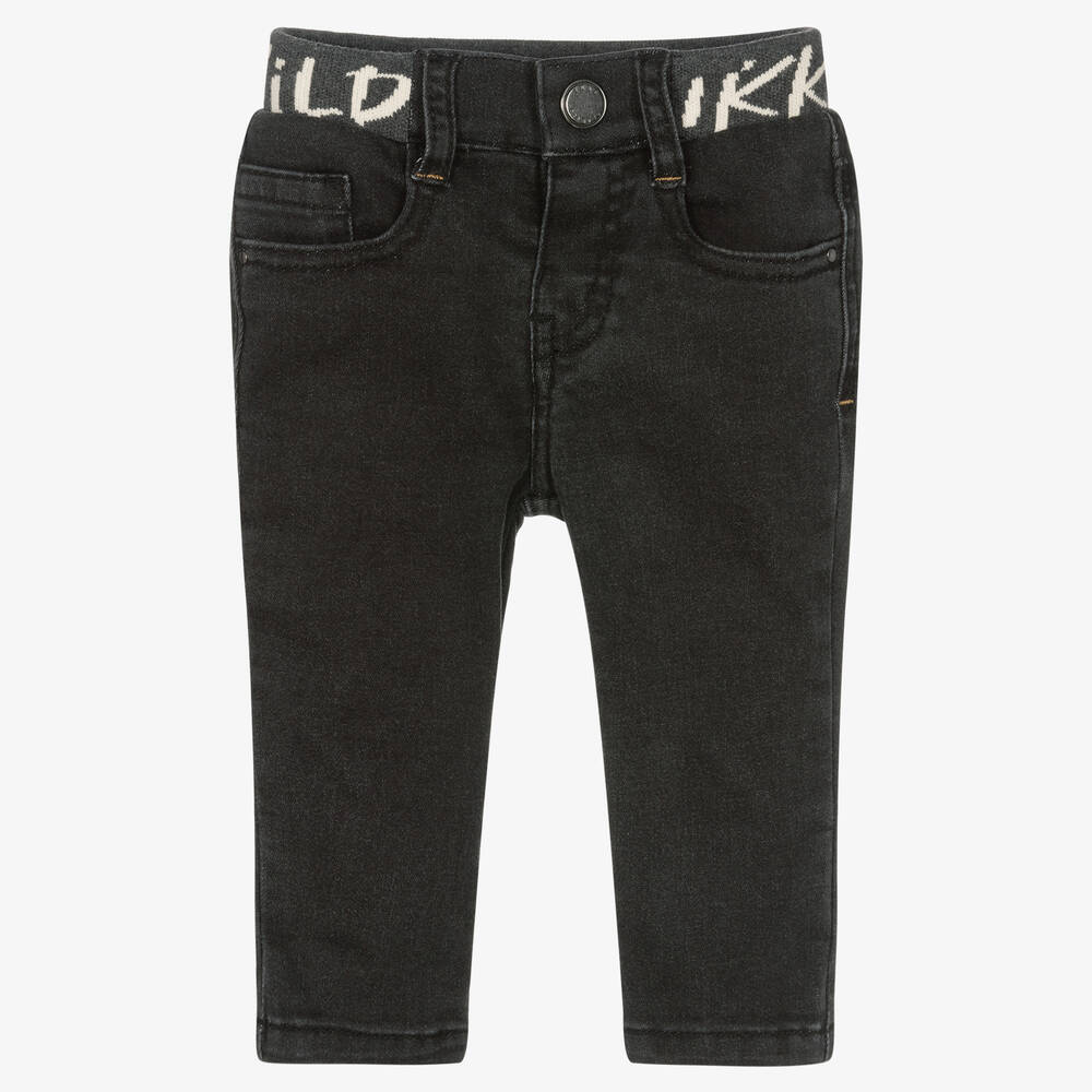 IKKS - Boys Black Denim Jeans | Childrensalon