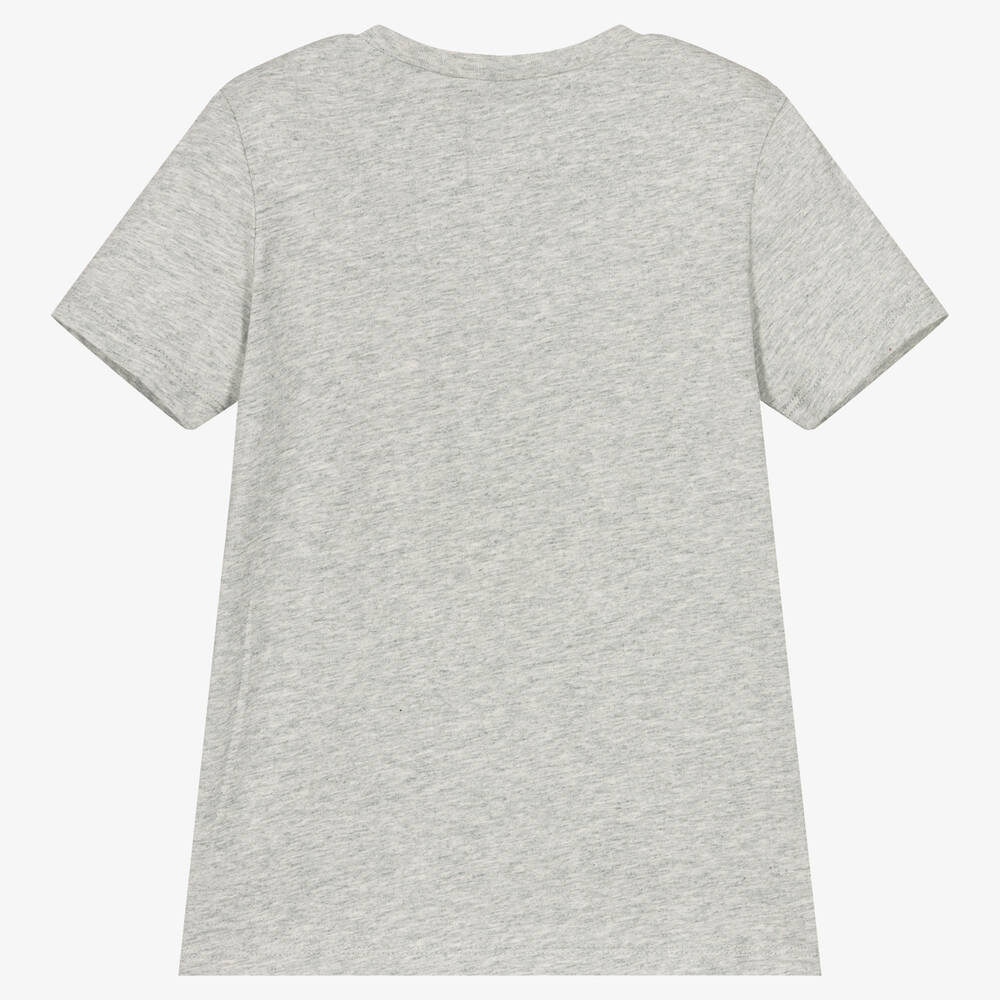 IKKS-Boys Grey Batman Cotton T-Shirt | Childrensalon Outlet