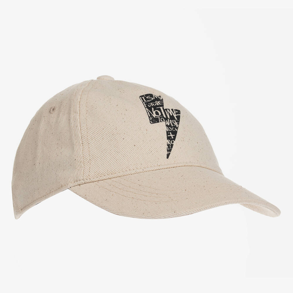 IKKS - Boys Ivory Twill Cap | Childrensalon