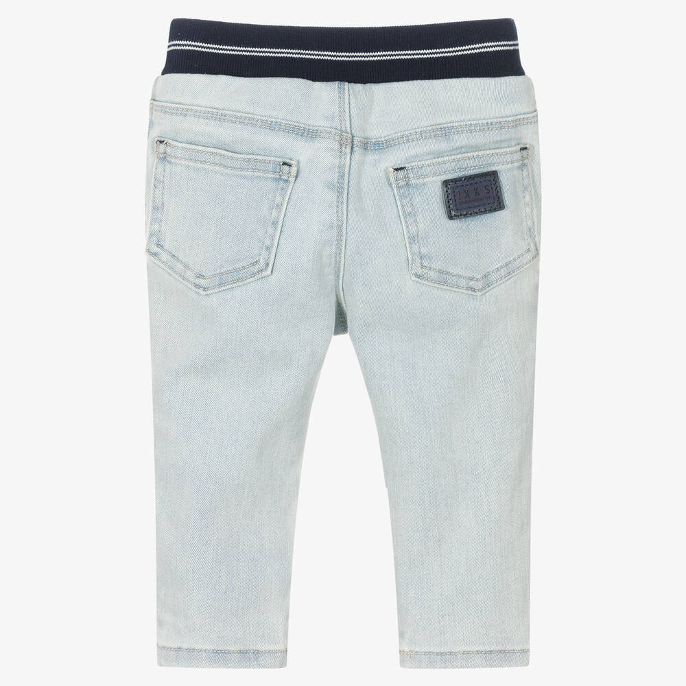 IKKS-Boys Light Blue Denim Jeans | Childrensalon Outlet