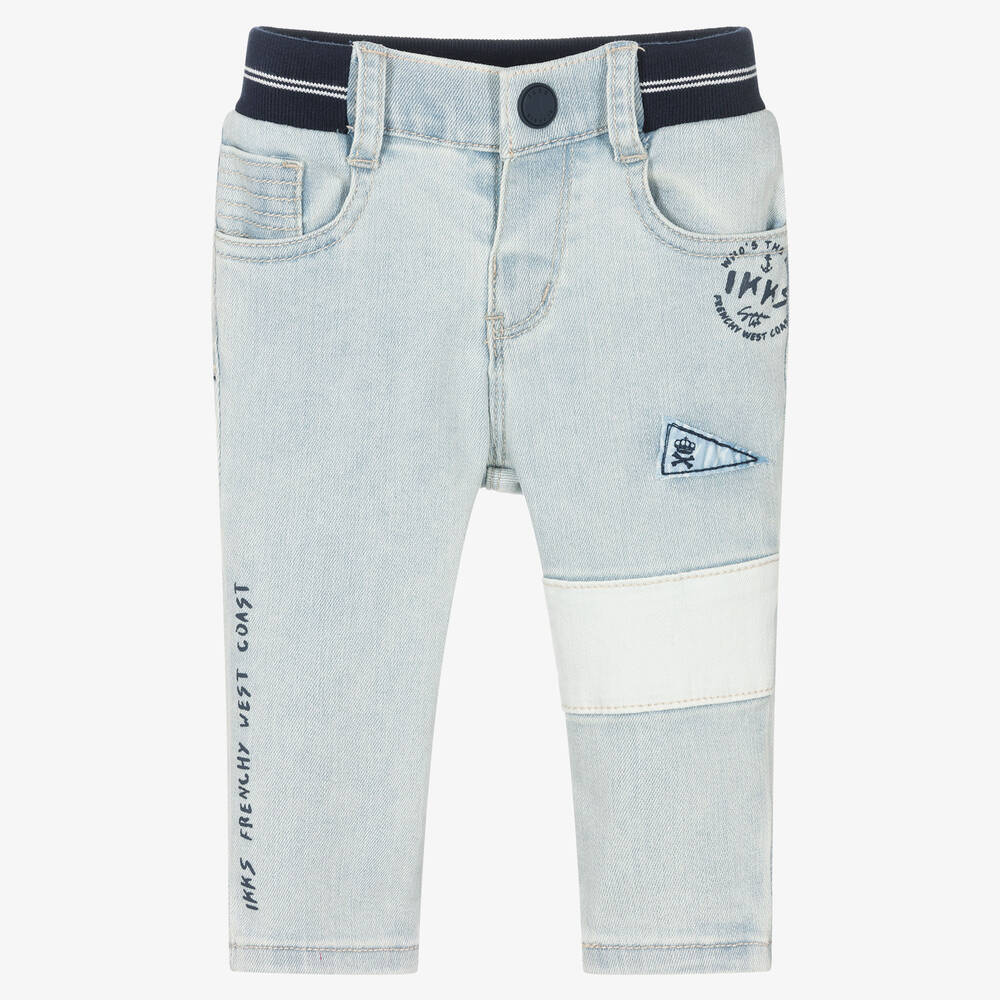 IKKS - Boys Light Blue Denim Jeans | Childrensalon