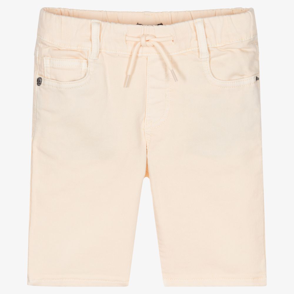 IKKS - Boys Orange Cotton Shorts | Childrensalon
