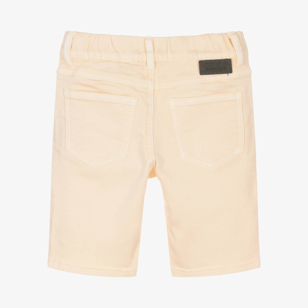 IKKS-Boys Orange Cotton Shorts | Childrensalon Outlet