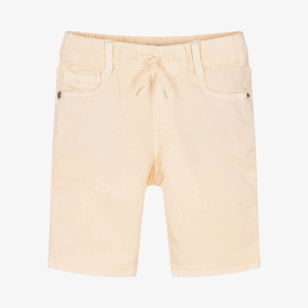 IKKS - Boys Orange Cotton Shorts | Childrensalon