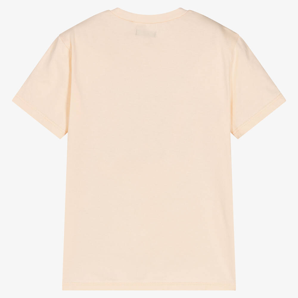 IKKS-Boys Orange Tiger Cotton T-Shirt | Childrensalon Outlet