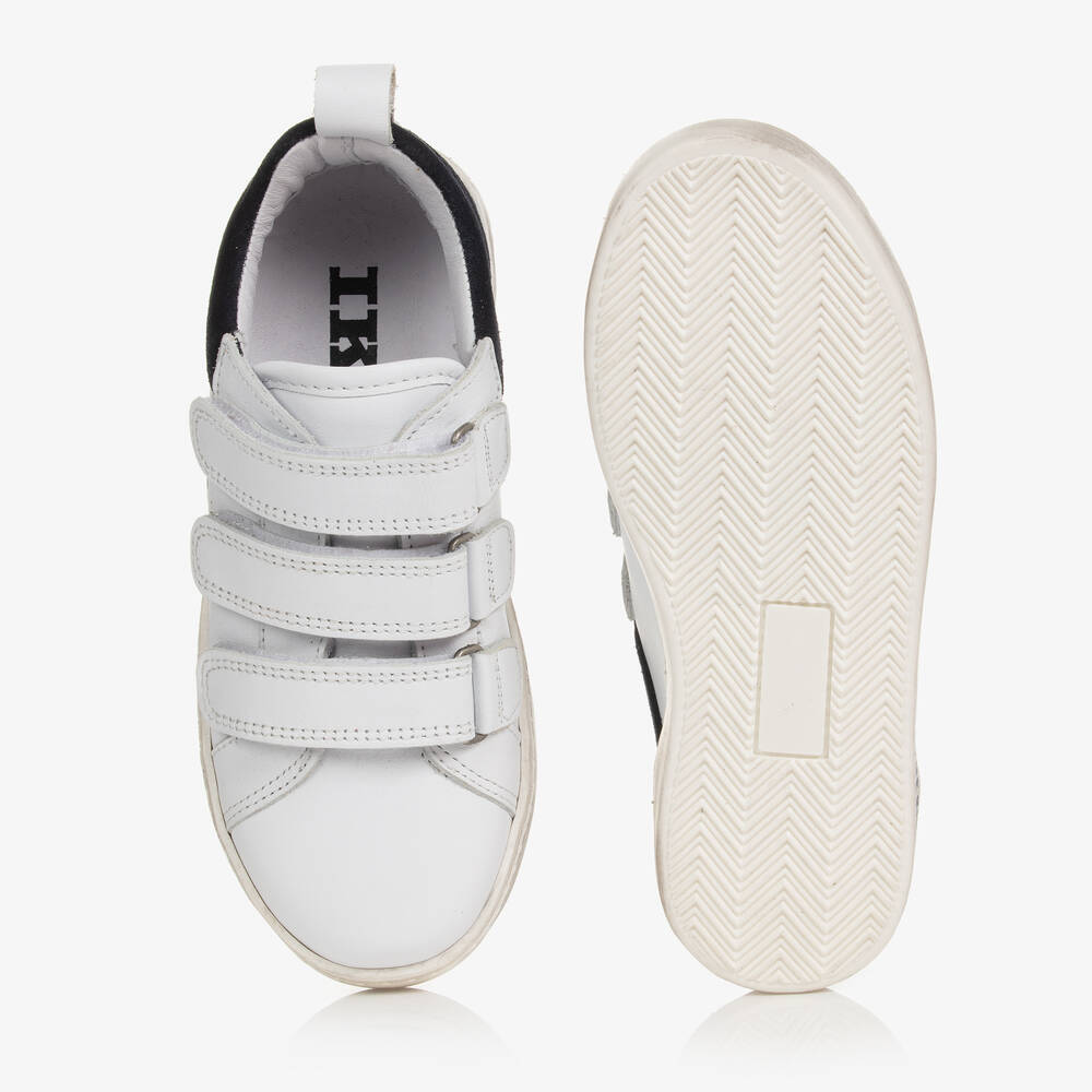 White velcro trainers store
