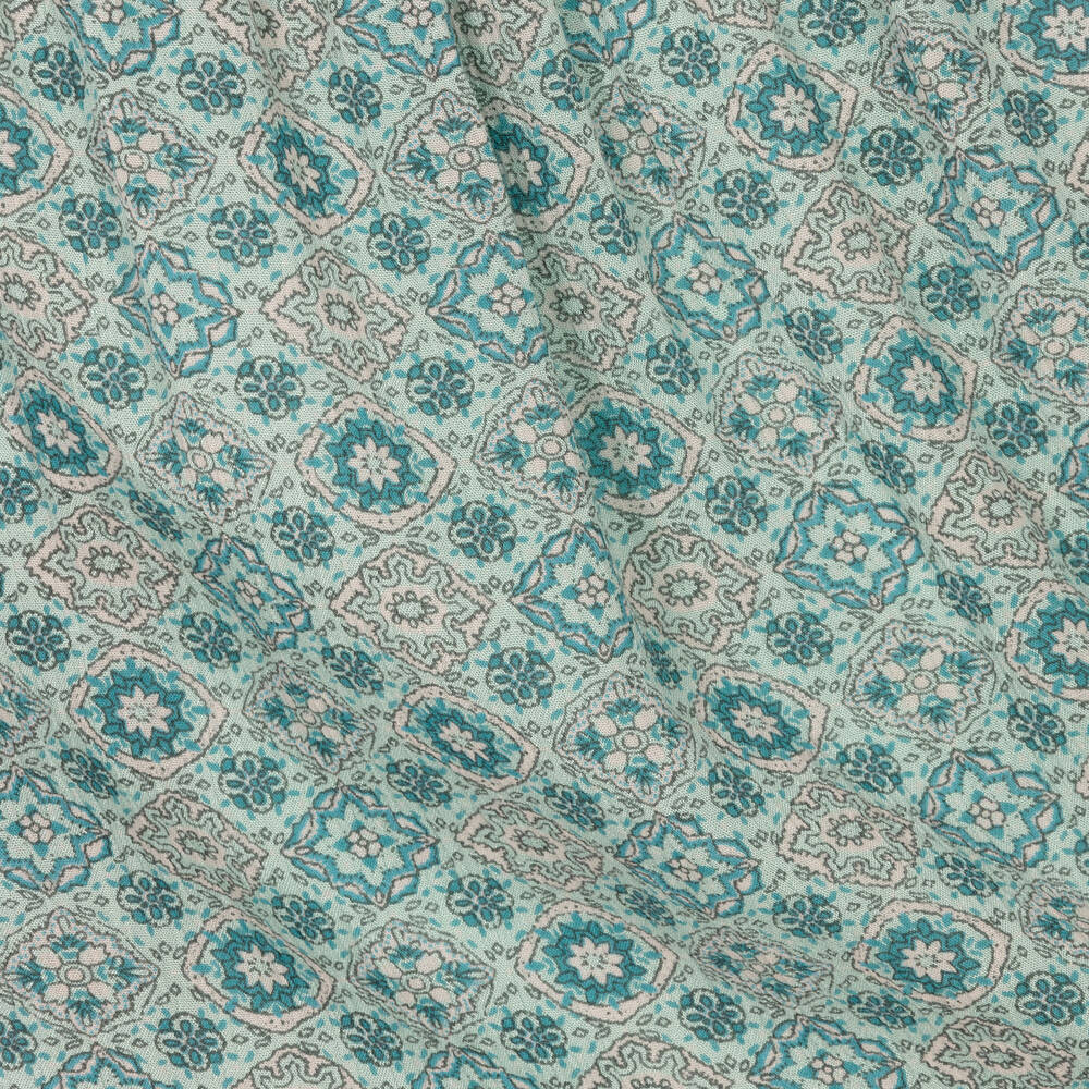 IKKS-Girls Blue Mosaic Modal Skirt | Childrensalon Outlet