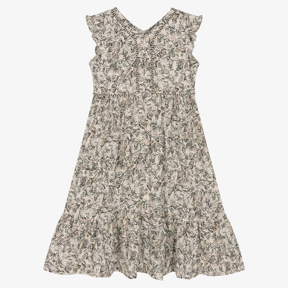 Butterfly print dress cheap