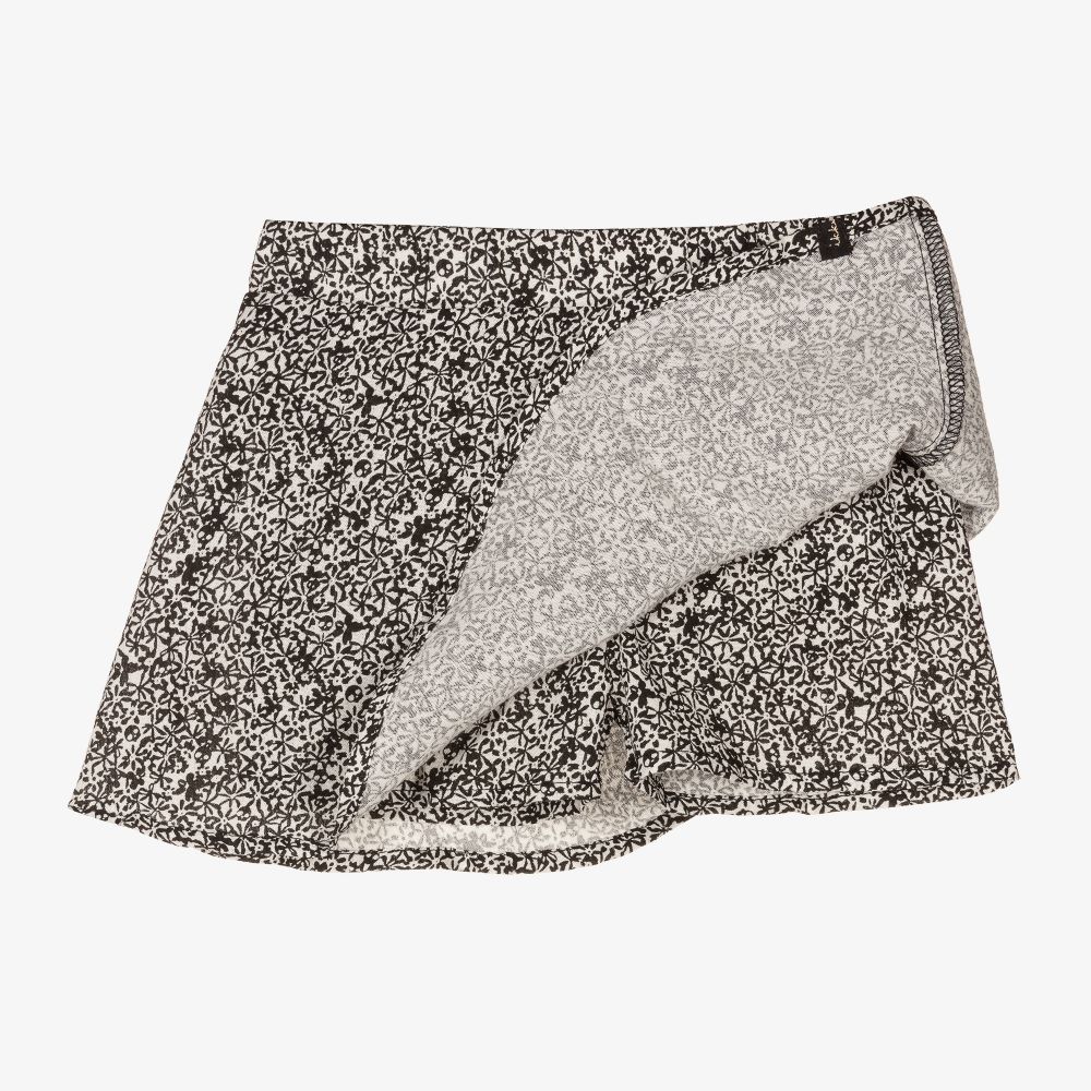 IKKS-Girls Ivory Cotton Skirt Set | Childrensalon Outlet