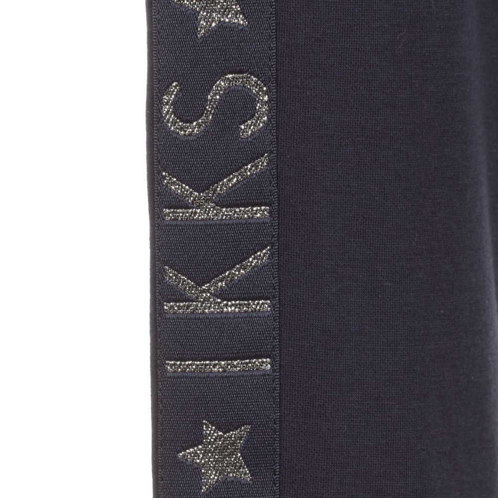 IKKS-جوغرز قطن لون كحلي للبنات | Childrensalon Outlet