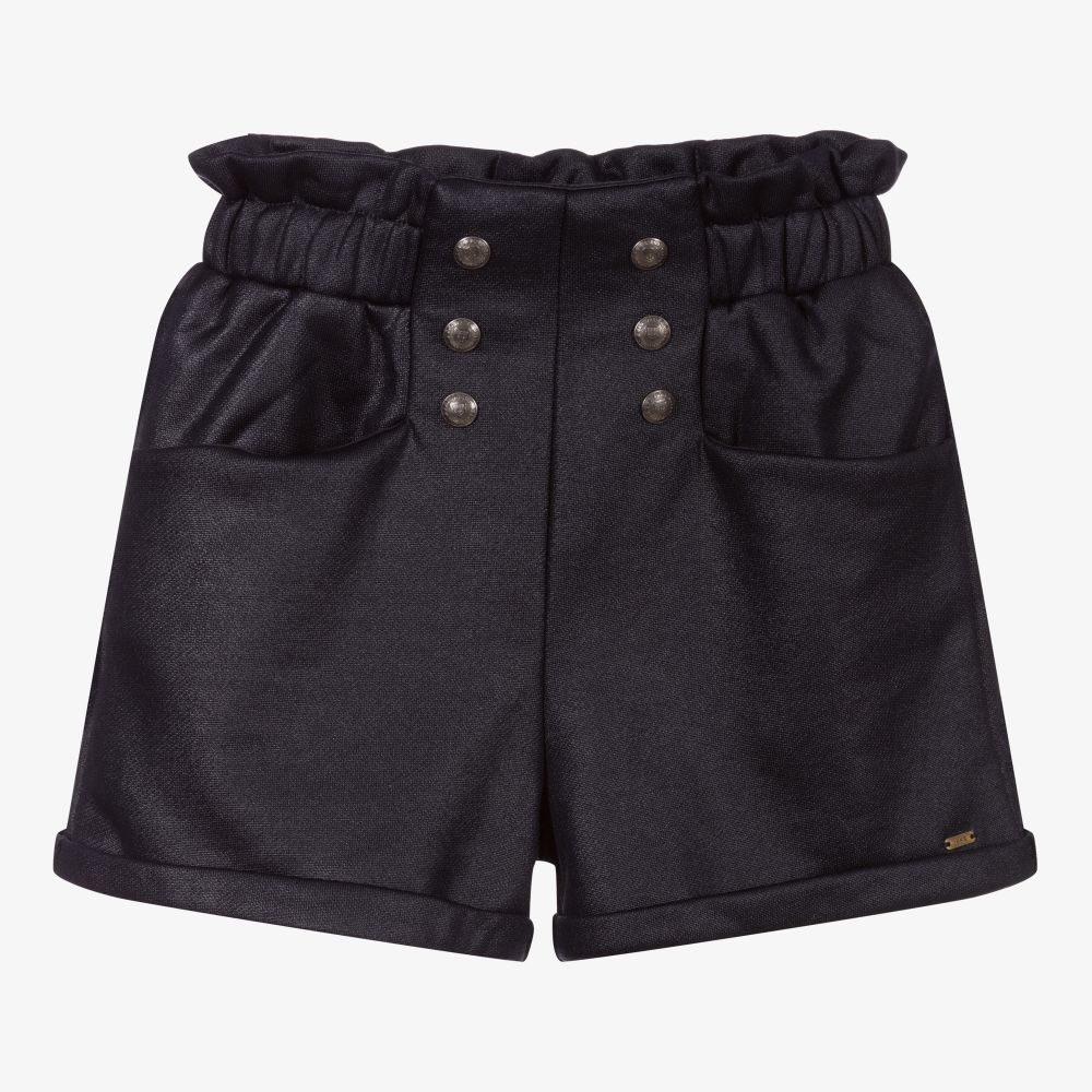 Short bleu marine fille online