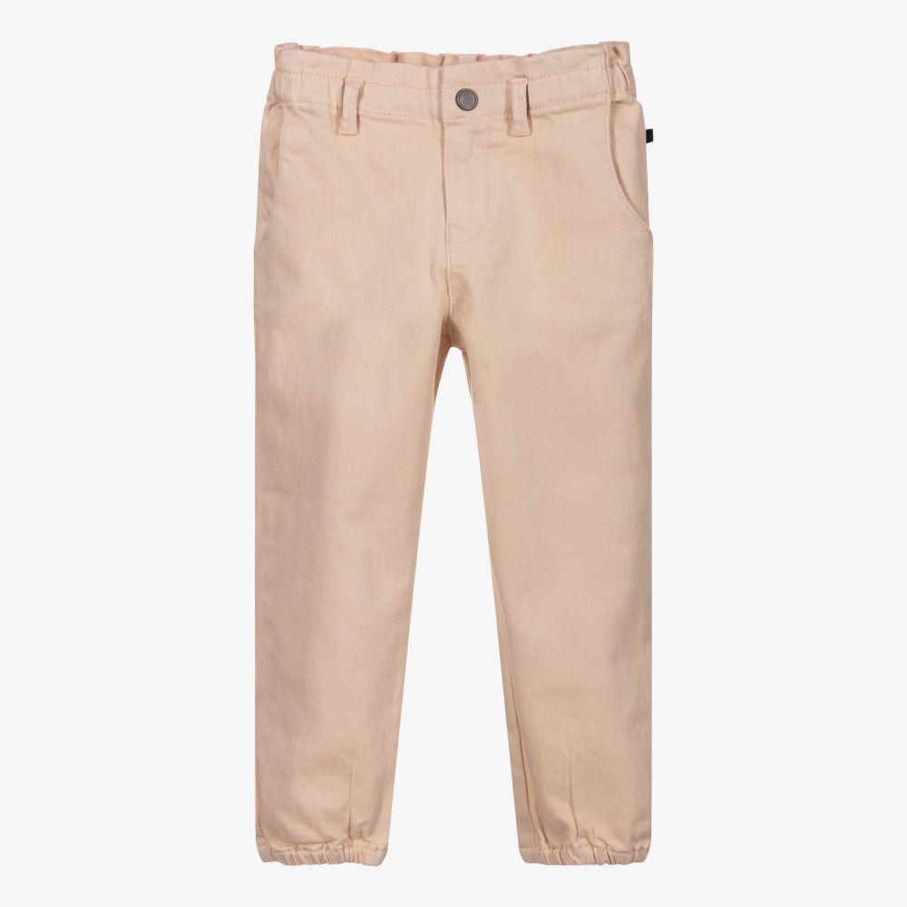 IKKS-Girls Pink Denim Jeans | Childrensalon Outlet