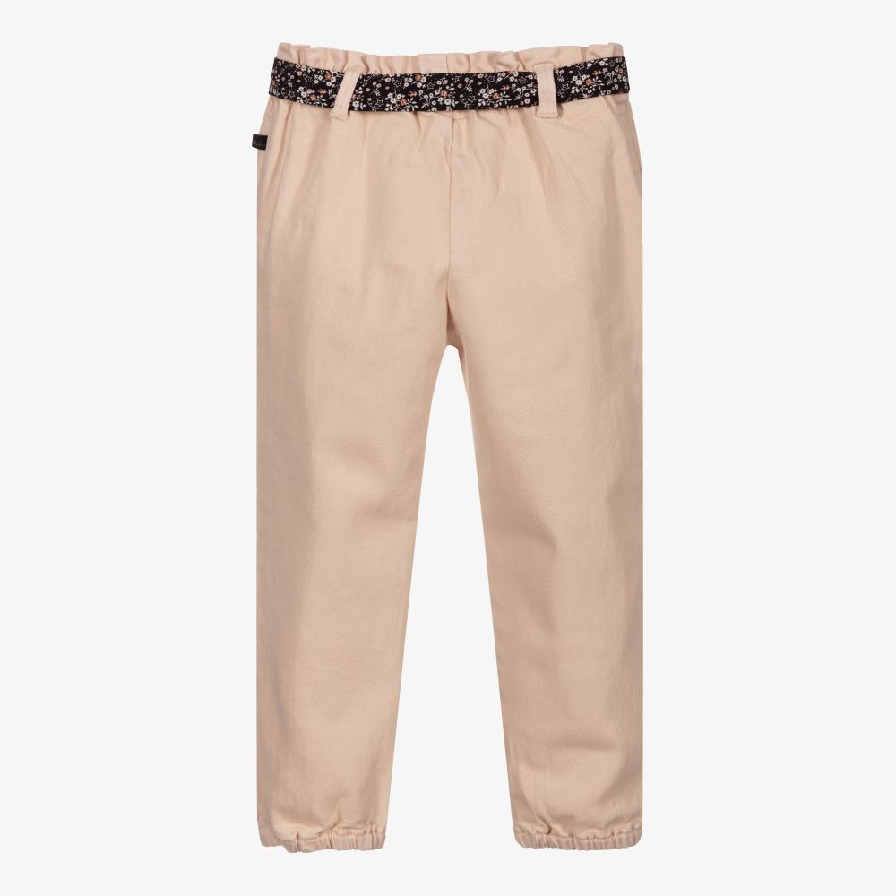 IKKS-Girls Pink Denim Jeans | Childrensalon Outlet