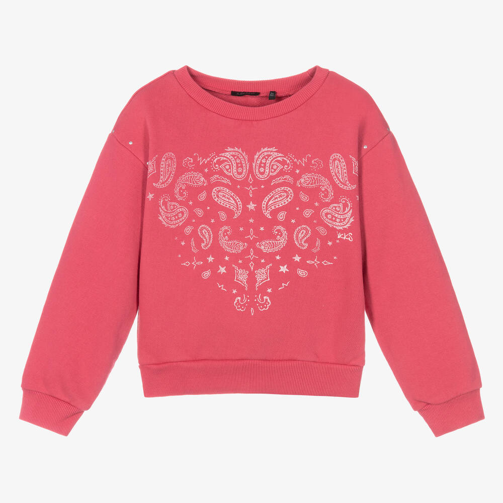 Sweat top ikks fille