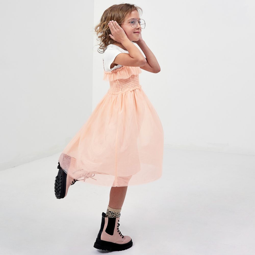 IKKS Ens. robe rose en tulle Fille Childrensalon Outlet