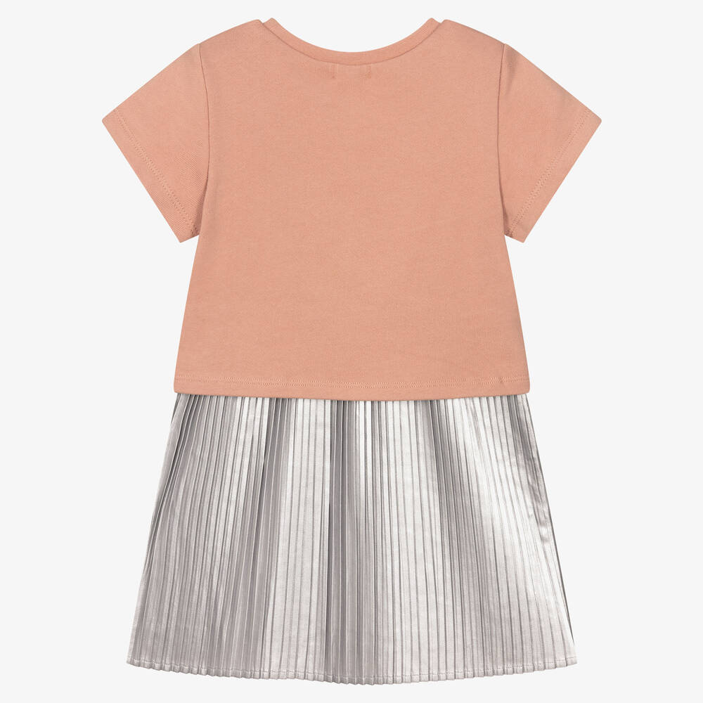 IKKS-Girls Pink Wonder Woman Dress | Childrensalon Outlet