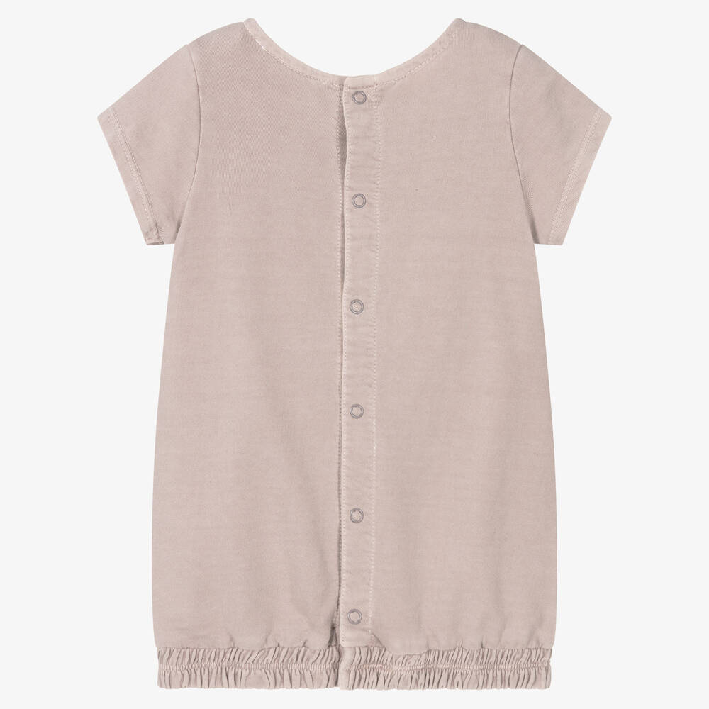 IKKS-Girls Purple Cotton Jersey Dress | Childrensalon Outlet