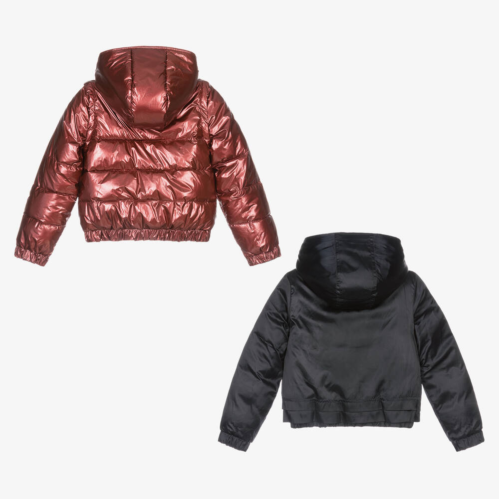 IKKS Girls Reversible Puffer Jacket