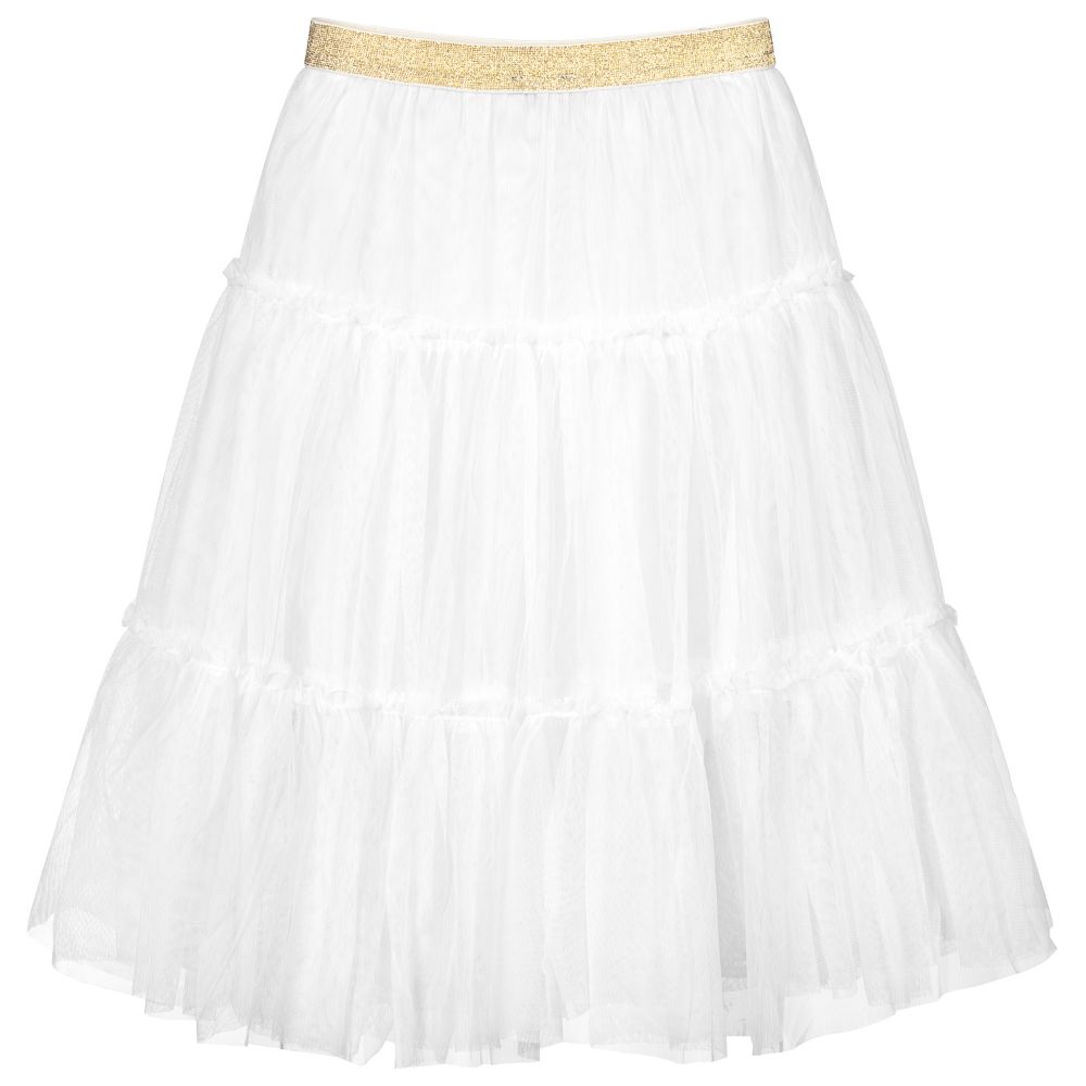 IKKS-Белая юбка из тюля | Childrensalon Outlet