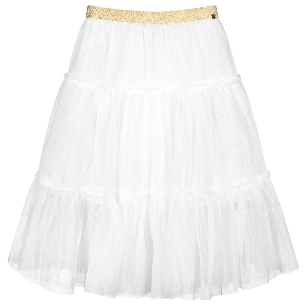 IKKS - Белая юбка из тюля | Childrensalon