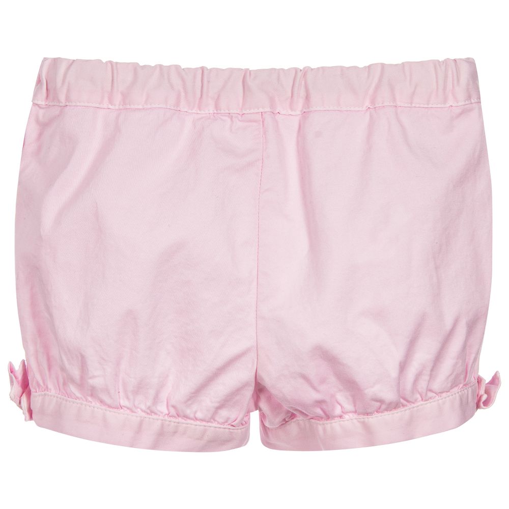 Il Gufo-Baby Girls Pink Shorts | Childrensalon Outlet