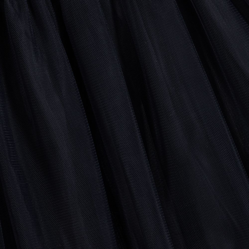 Il Gufo-Blue & Black Velvet Dress | Childrensalon Outlet