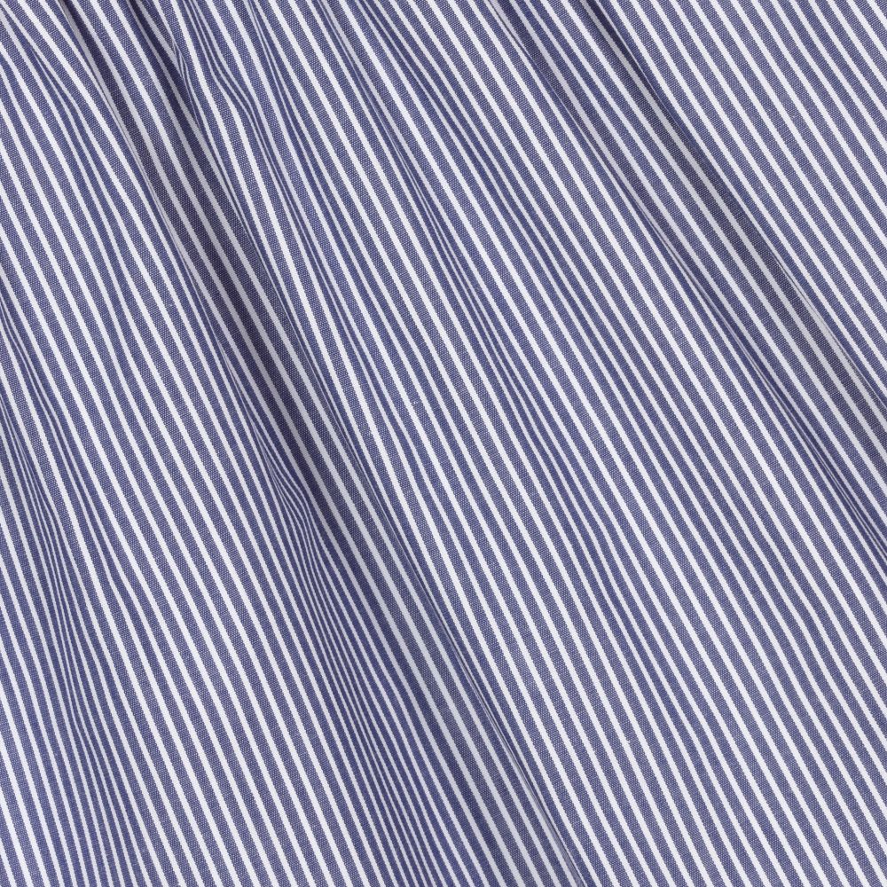 Il Gufo-فستان قطن مقلم لون أزرق وأبيض | Childrensalon Outlet