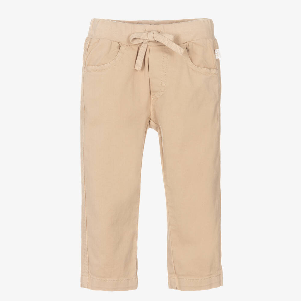 Il Gufo - Бежевые хлопковые брюки для мальчиков | Childrensalon