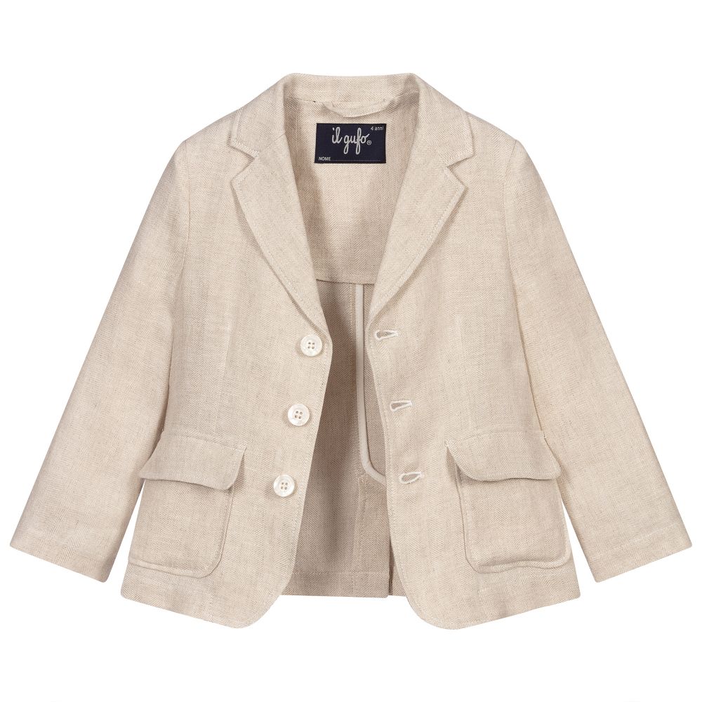 Boys tan clearance blazer