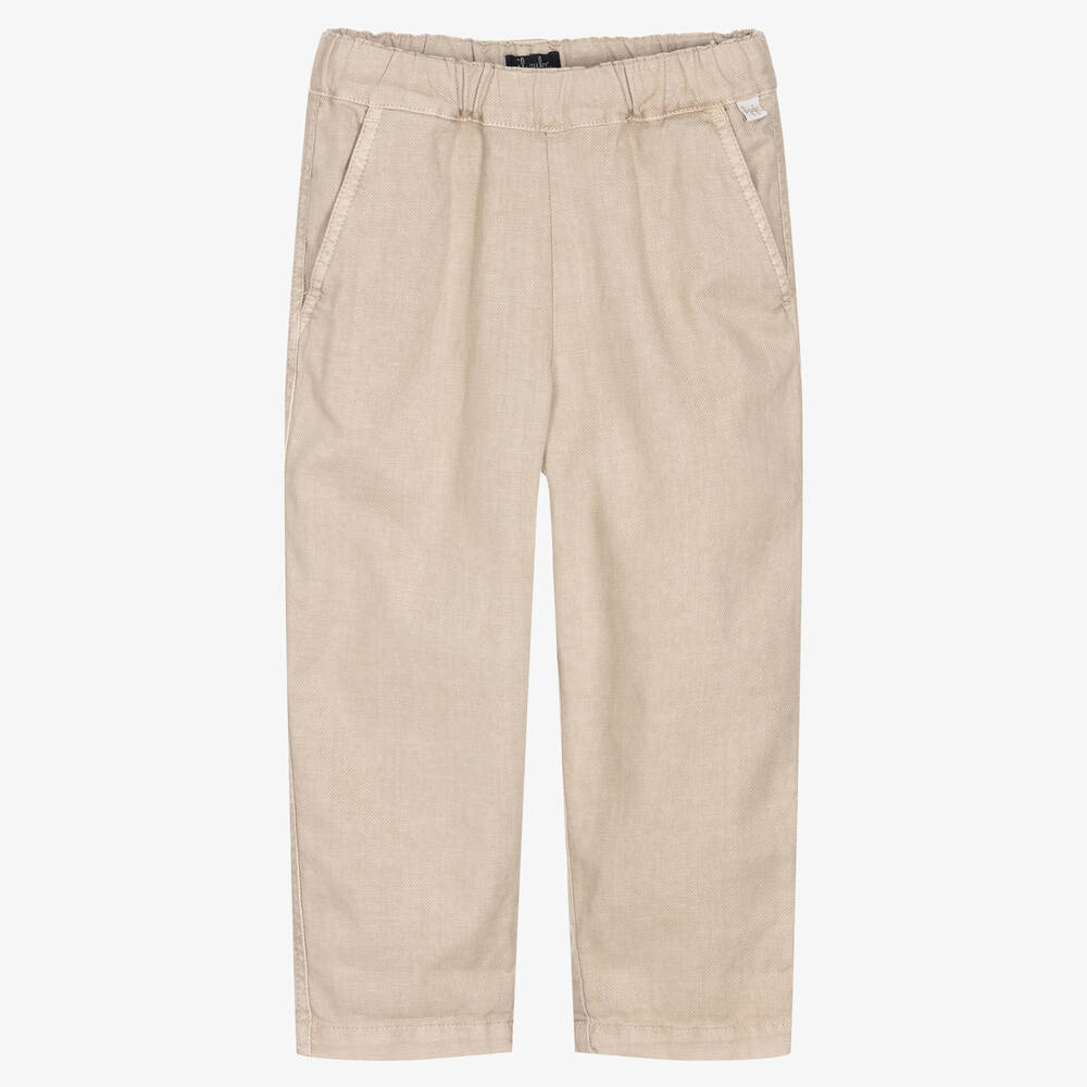 Il Gufo - Beige Karottenhose für Jungen | Childrensalon