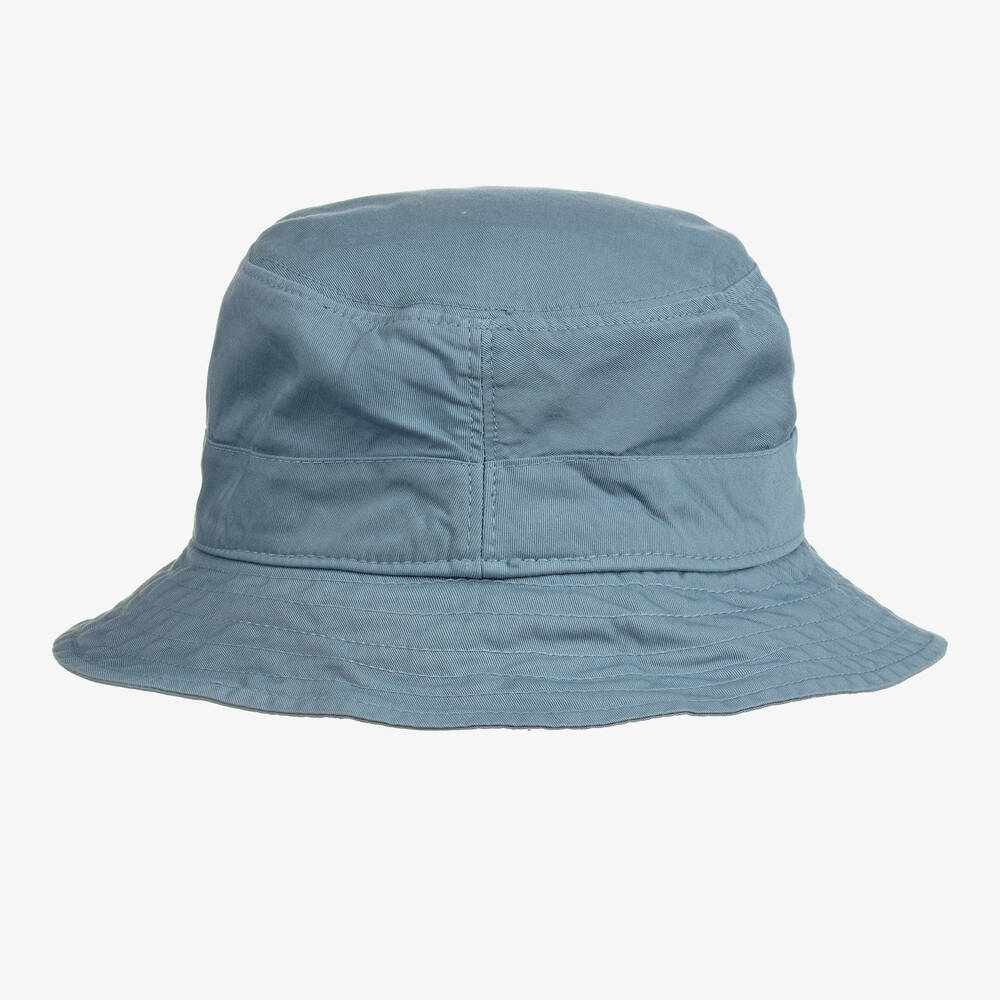 Il Gufo-Голубая хлопковая панама | Childrensalon Outlet