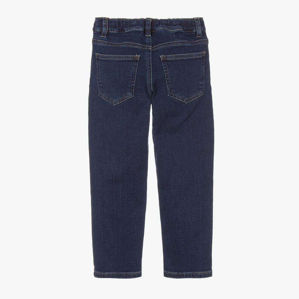Il Gufo-Boys Blue Cotton Denim Jeans | Childrensalon Outlet
