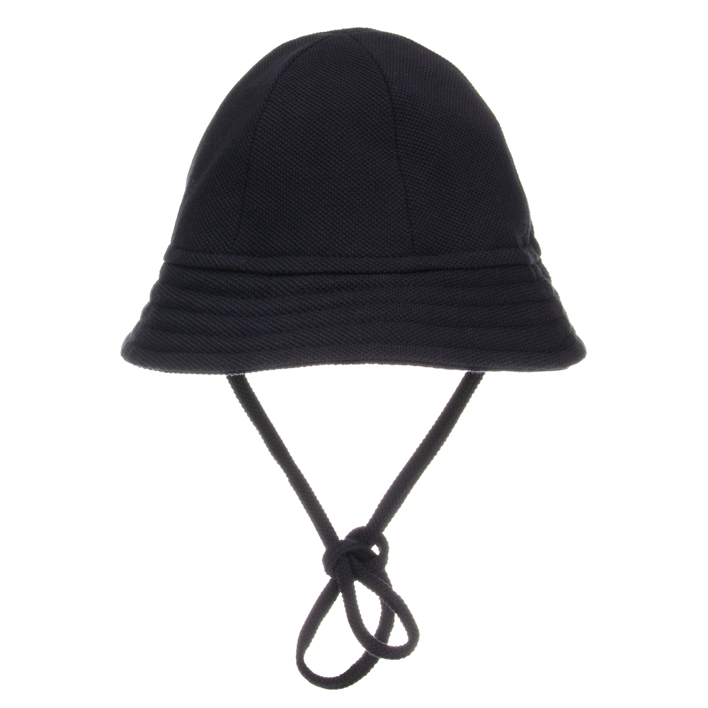 إيل غوفو-قبعة شمس قطن لون كحلي للأولاد | Childrensalon Outlet