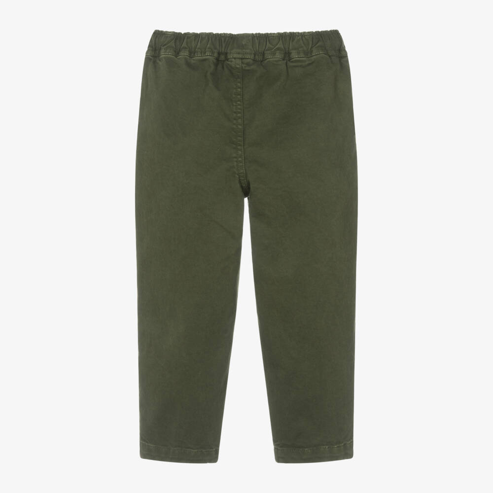Il Gufo-Boys Casual Green Trousers | Childrensalon Outlet