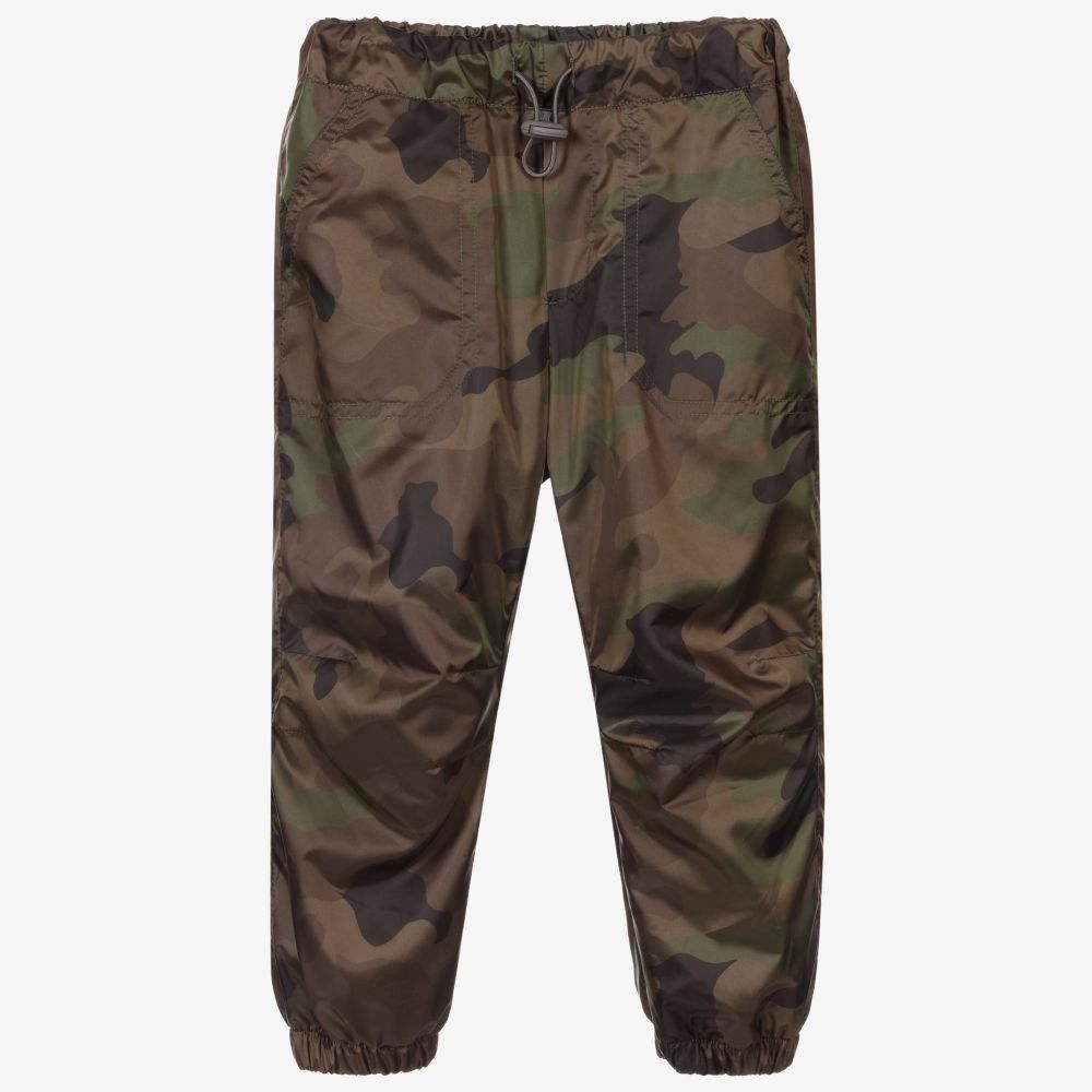 Il Gufo - Jogging camouflage vert Garçon | Childrensalon